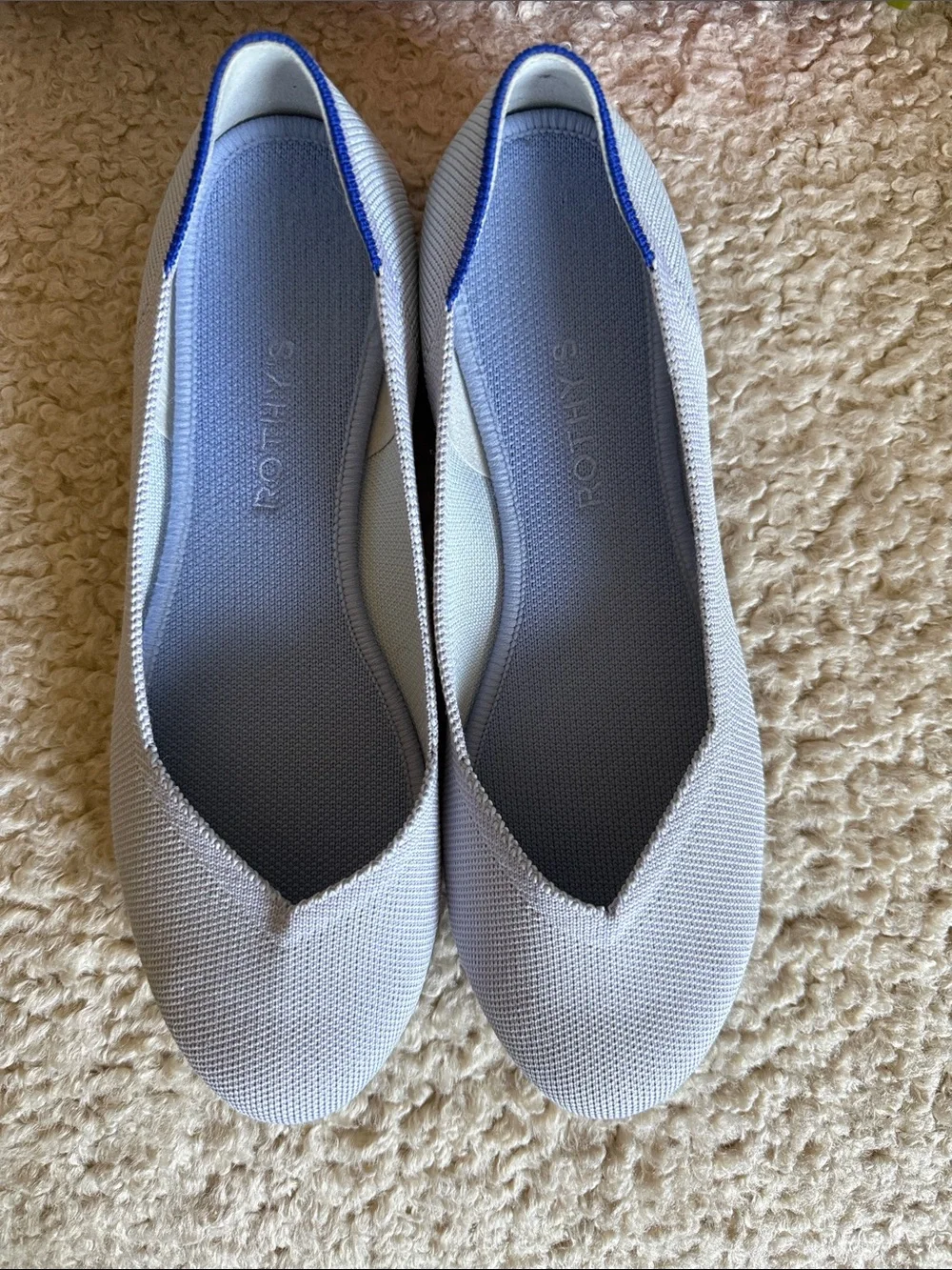 Rothy’s Light Puple Flat sz 10 - Picture 1 of 3